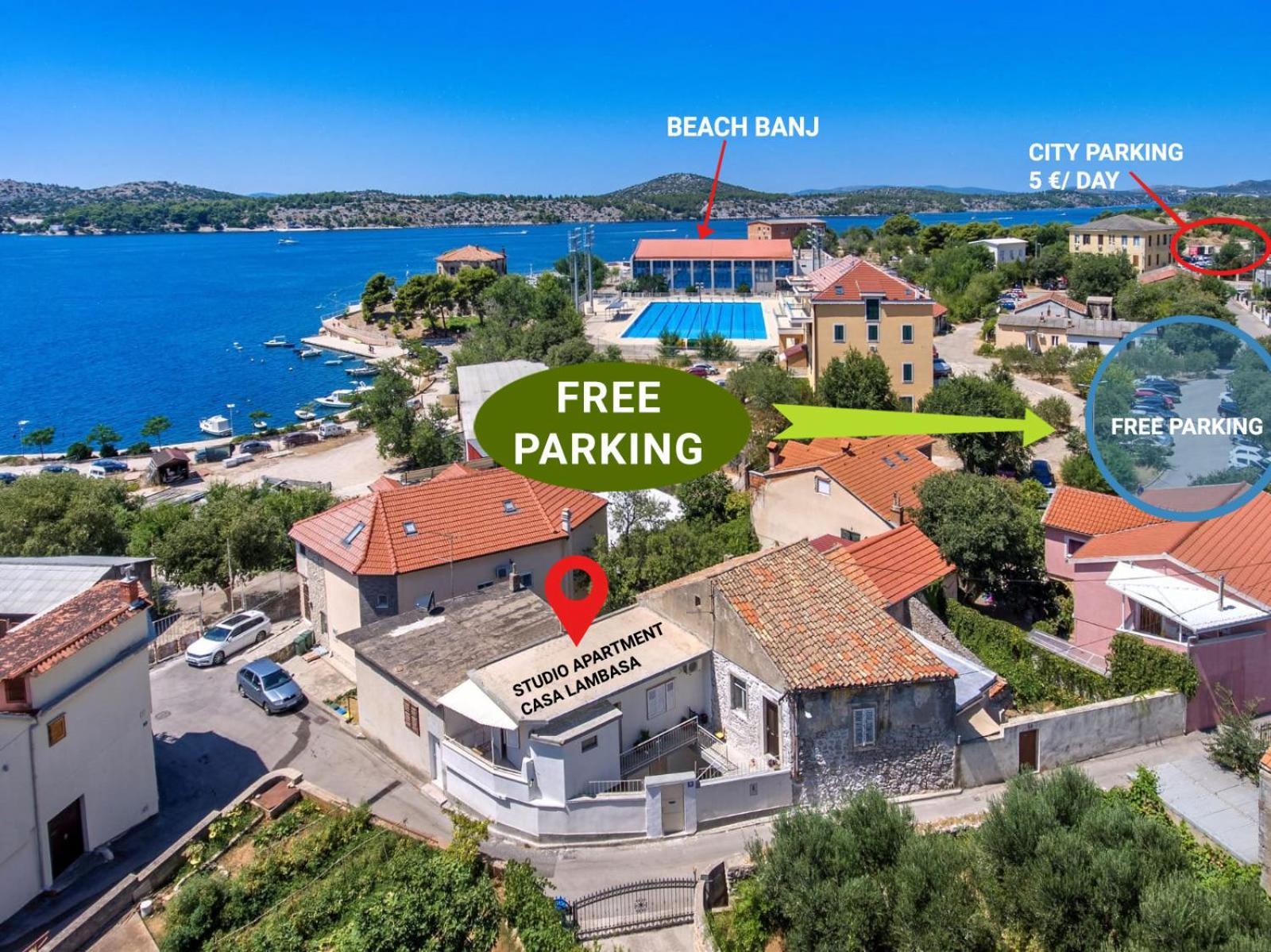 Studio Apartman Casa Lambasa Šibenik Extérieur photo
